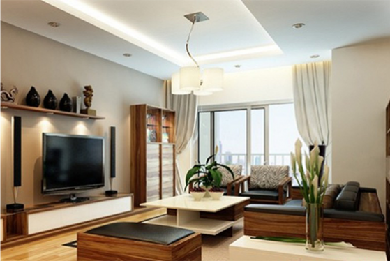 Thiết kế nội thất  chung cư 3 phòng ngủ phong cách hiện đại